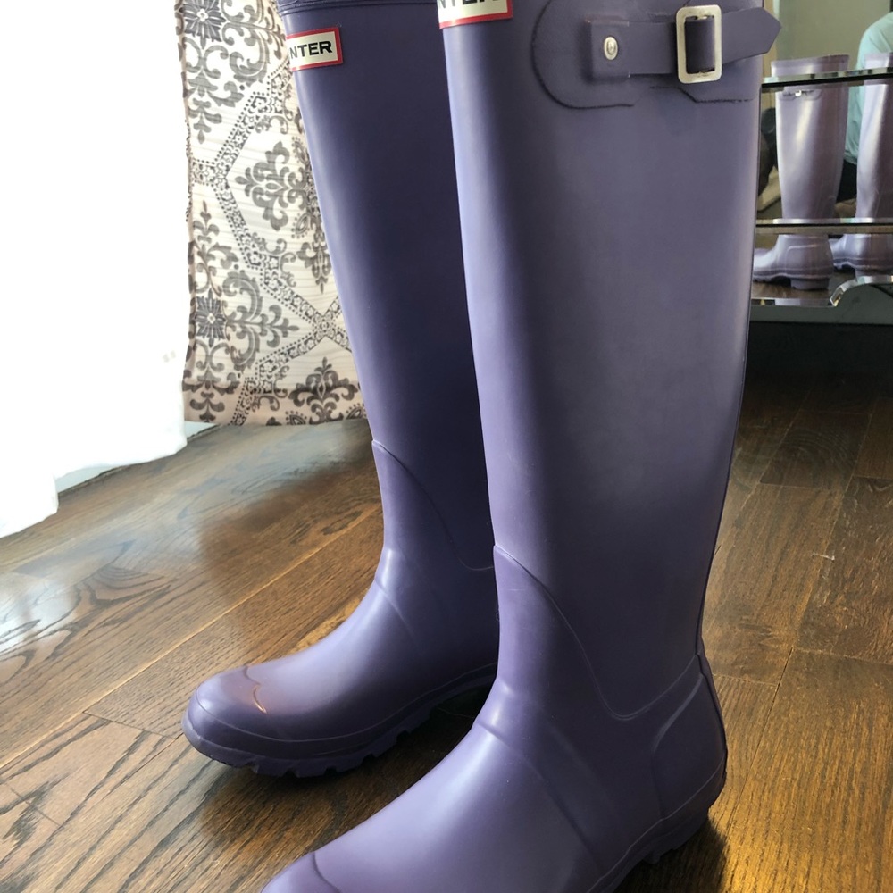 Hunter rain boots